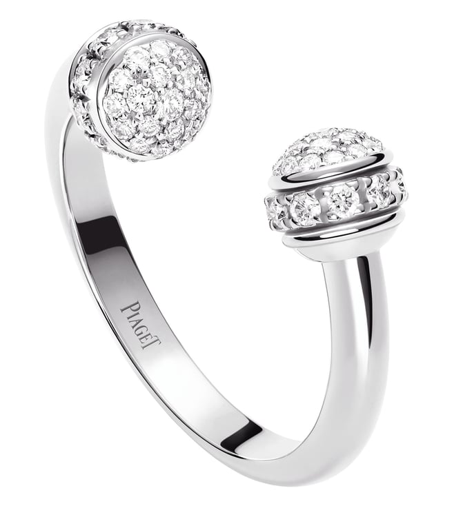 Buy Piaget White Gold Possession Diamond Open Ring for Women