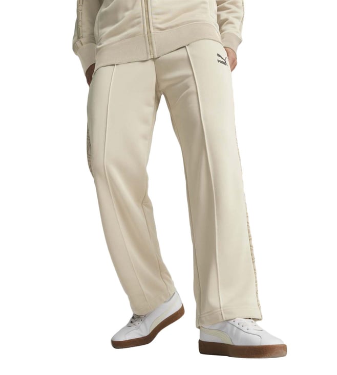 Relaxed Fit Terry track pants  Beige  Men  HM IN
