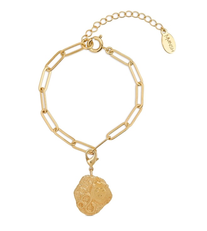 Buy JEWELZ Stylish Gold Alloy Womens Charm Bracelet  Shoppers Stop