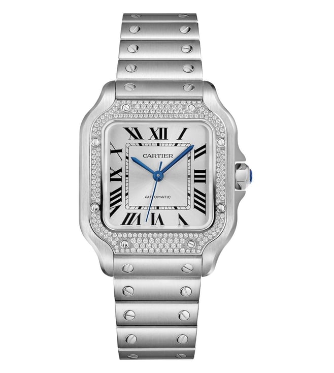 Buy Cartier W4SA0005 Santos de Automatic Unisex Watch Online