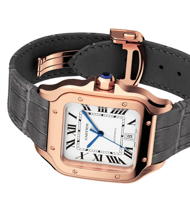 Buy Cartier WGSA0019 Santos de Automatic Watch for Men Online @ Tata ...