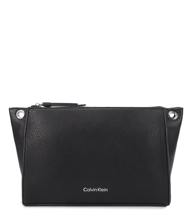 Buy CALVIN KLEIN Stoney Beige Logo Medium Cross Body Bag for Women Online @  Tata CLiQ Luxury