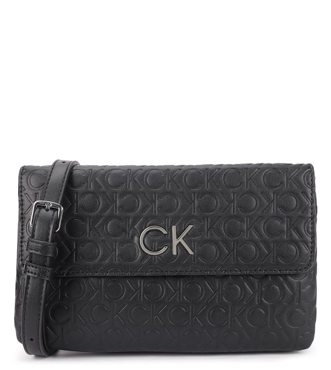 Calvin Klein Women's Logo-Print Crossbody Bag