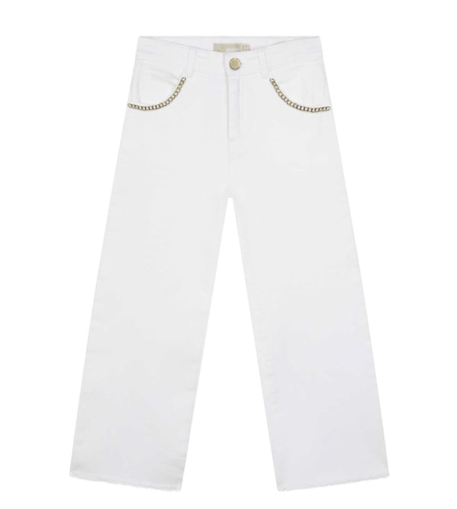 Skate Baggy Fit Mens Trousers White  STREET MODE 