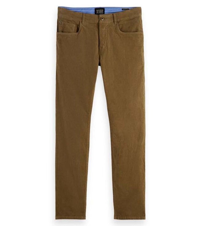 Buy OVO Boys Coffee Brown Corduroy Pants at Amazonin