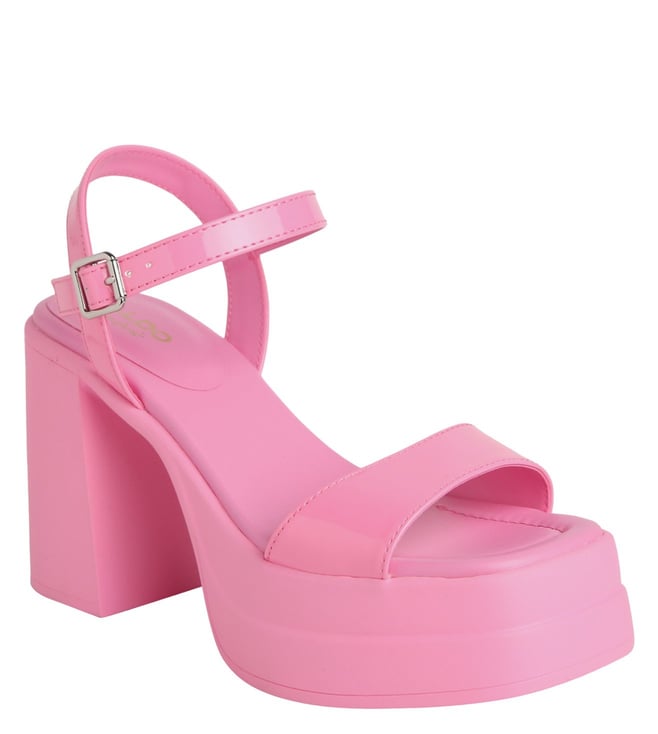 Sandals | ALDO Womens Corinne Flat sandal Lug sole Medium Pink -  SUNAMA-JAKINI