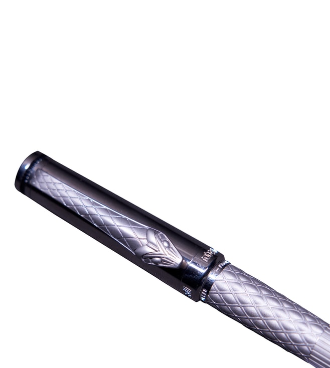 Roberto Cavalli by Franck Muller Steel Polished Ballpoint Pen