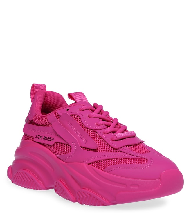 Steve Madden Pink POSSESSION Women Sneakers Online @ CLiQ Luxury