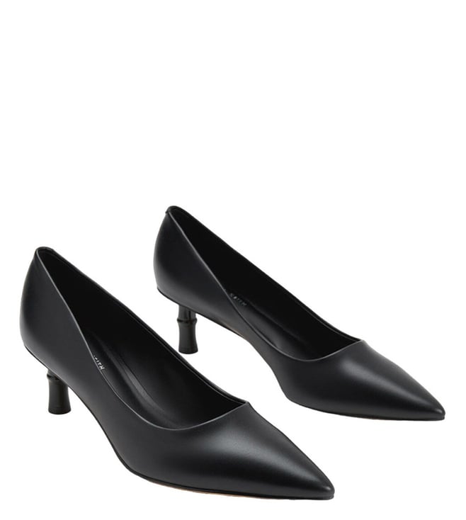 Buy Black Heeled Sandals for Women by MONROW Online | Ajio.com