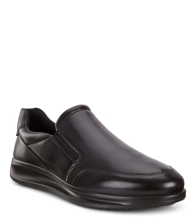 Buy ECCO Aquet Black Derby Shoes for Men Online @ Tata CLiQ Luxury