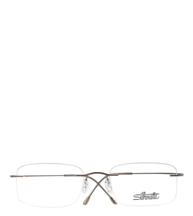 No rim best sale silhouette eyeglasses