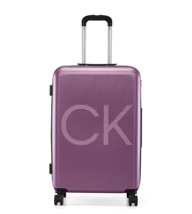 Calvin klein purple suitcase hot sale