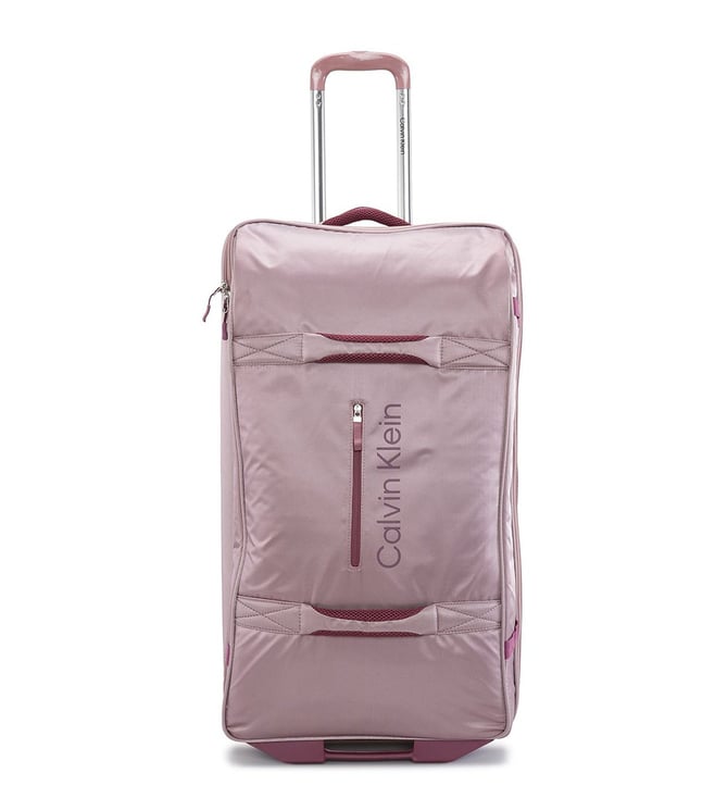 Buy Calvin Klein Rose Rockaway Soft 29 Medium Checked Luggage