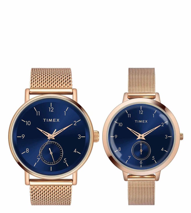 Timex couple outlet watches