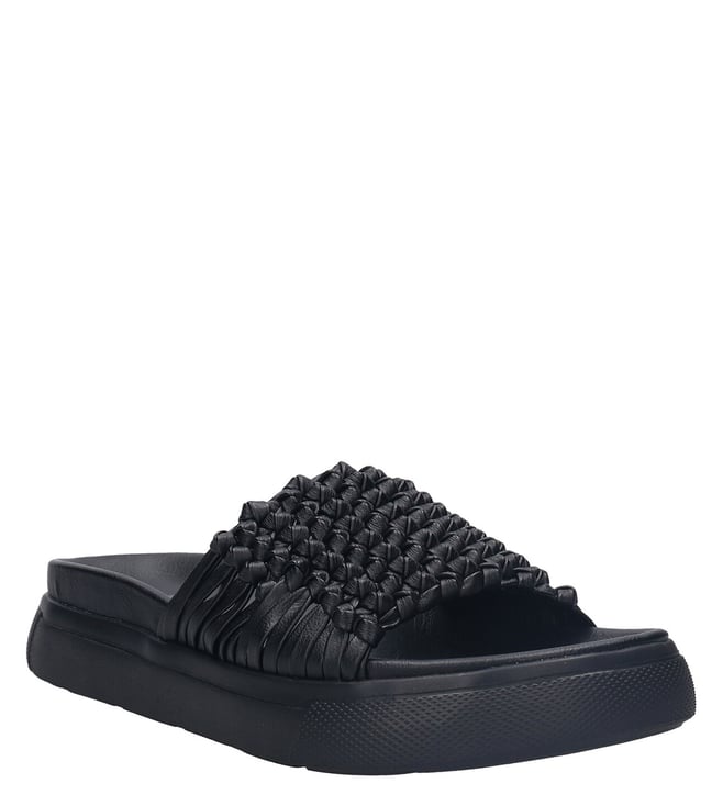 Buy Midnight Mirage Textured Sandals Online | SKU: 35-3244-11-36-Metro Shoes