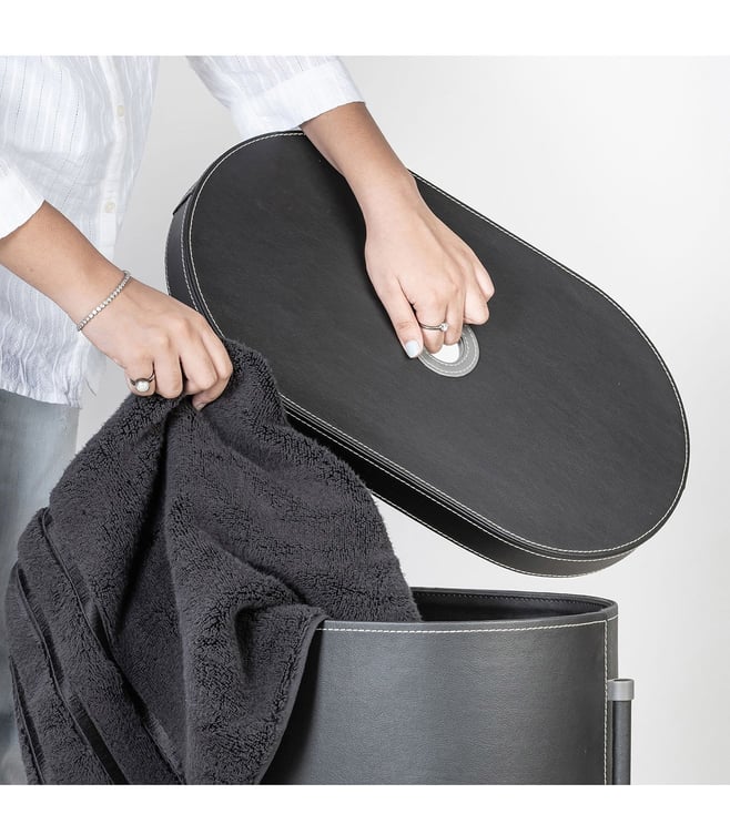 Spread Spain Black Ranch Large Laundry Box