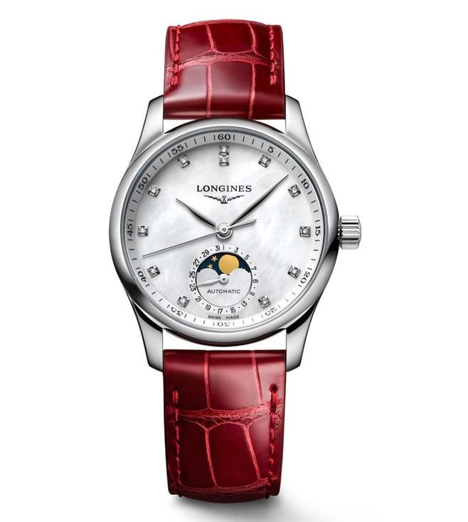 The Longines Master L2.409.4.87.2 Automatic Watch for Women