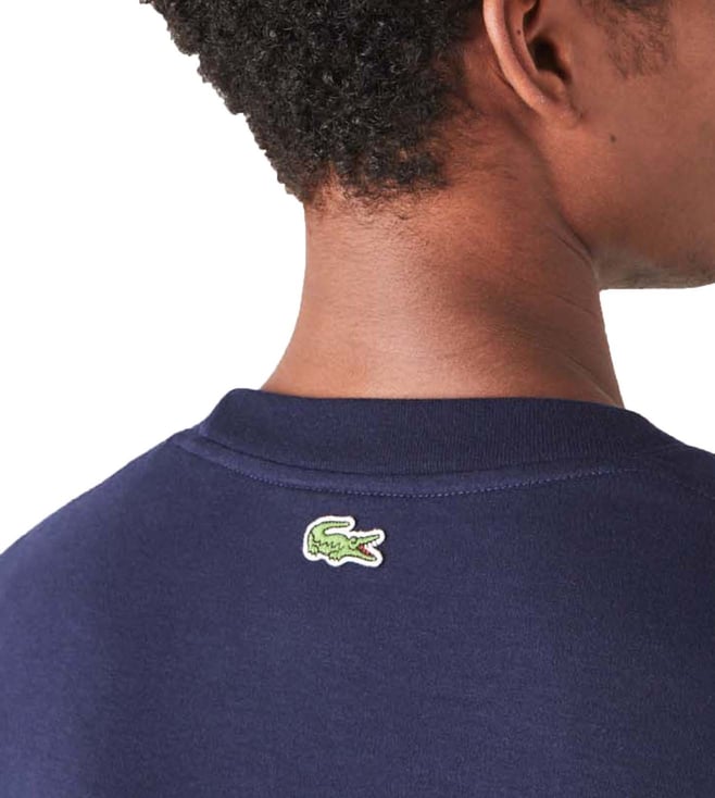 Lacoste Navy Logo Relaxed Fit TShirt