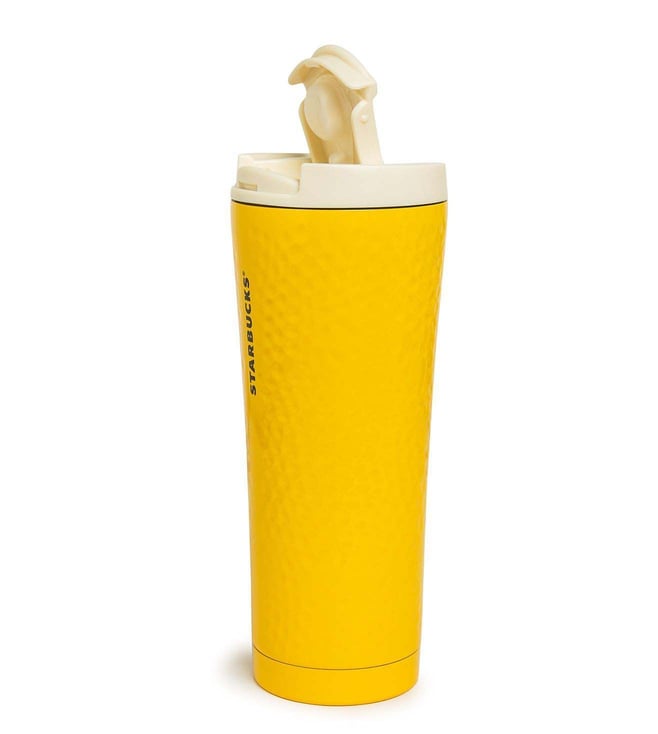 Buy Starbucks Giraffe Texture Yellow Stainless Steel Tumbler (0.355 L