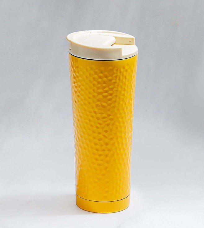 Buy Starbucks Giraffe Texture Yellow Stainless Steel Tumbler (0.355 L
