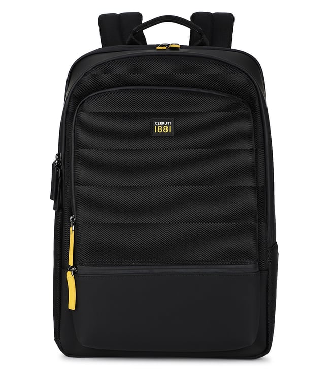 CERRUTI 1881 Black CERRUTIS Large Backpack