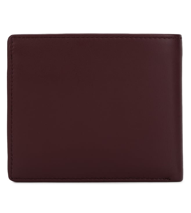 Buy CERRUTI 1881 Burgundy MASAKI Small Wallet for Men Online @ Tata ...