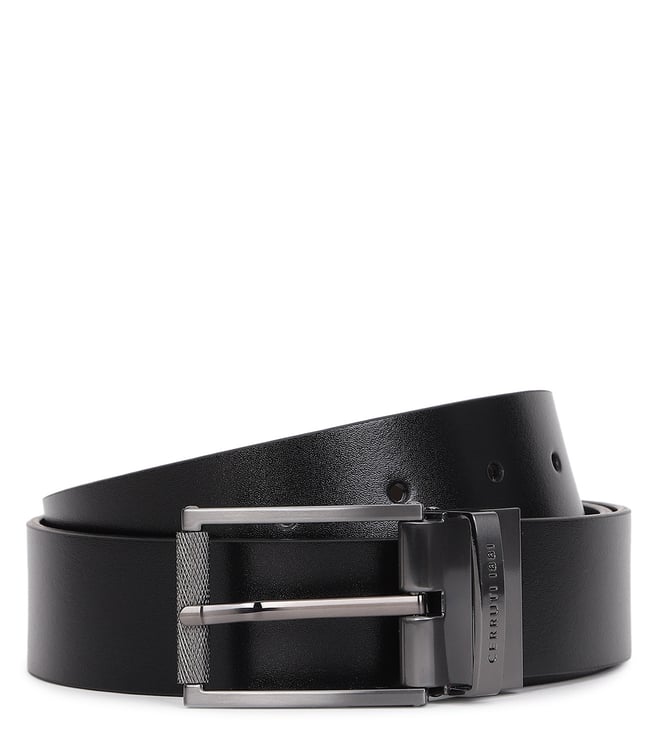 Buy CERRUTI 1881 Black Blue Casual Belt for Men Online Tata