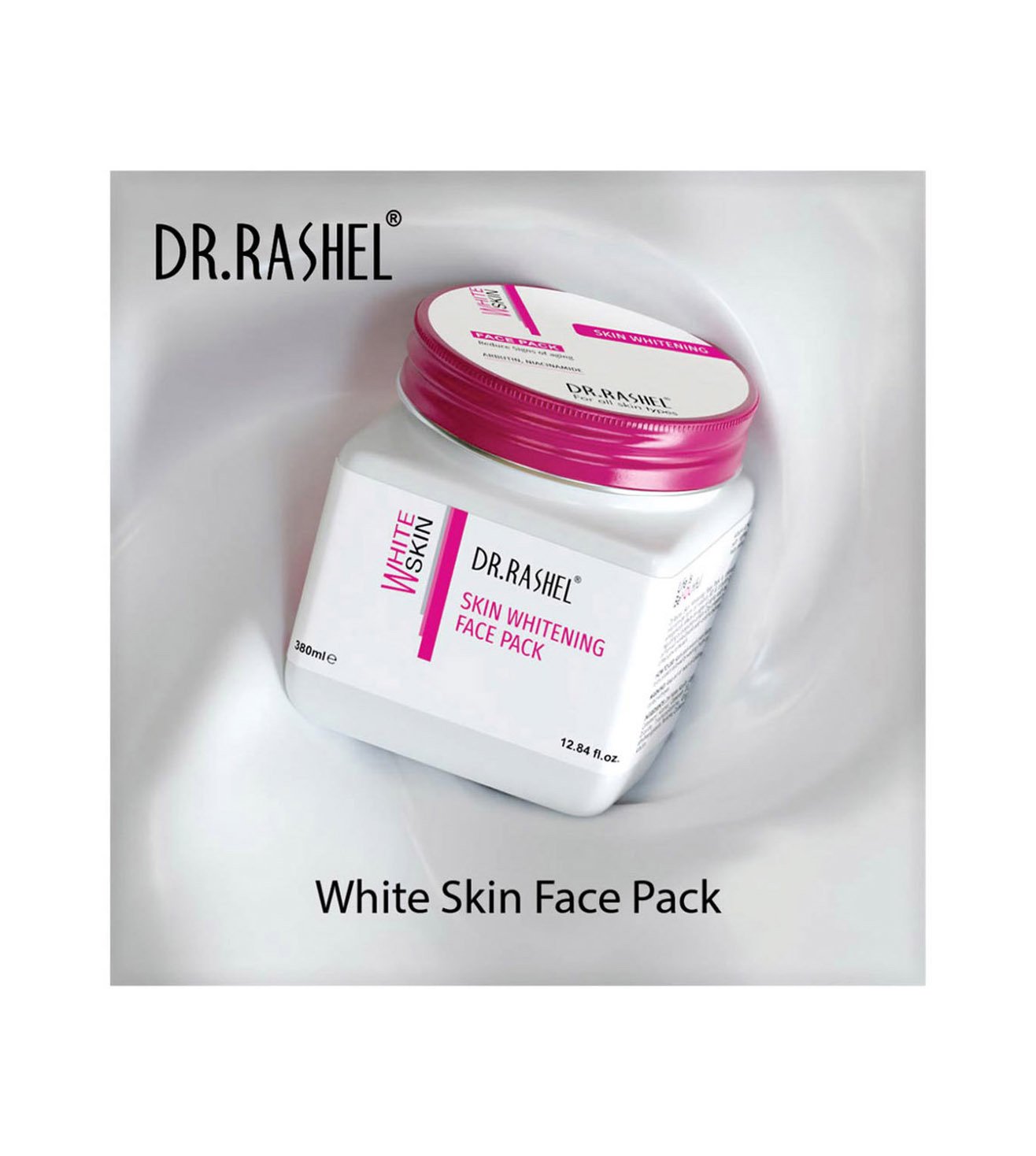 Buy Dr.Rashel White Skin Face Pack for Skin Whitening 380 ml