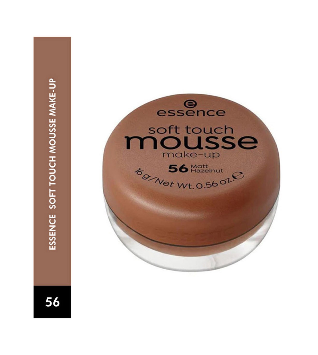 Buy Essence Soft Touch Mousse Make-Up 56 Matt Hazelnut - 16 gm Online On  Tata CLiQ Palette