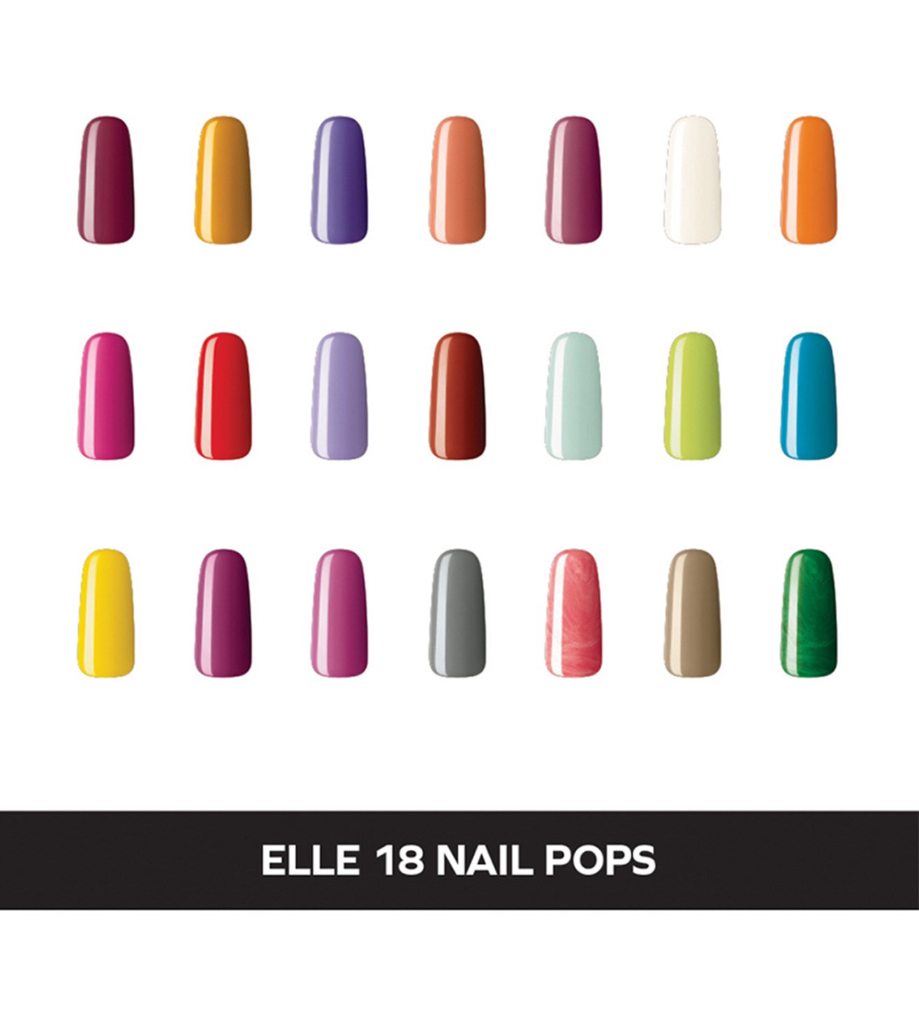 Buy Elle18 Nail Pops Nail Polish - Shade 121, 5ml Bottle Online at Low  Prices in India - Amazon.in