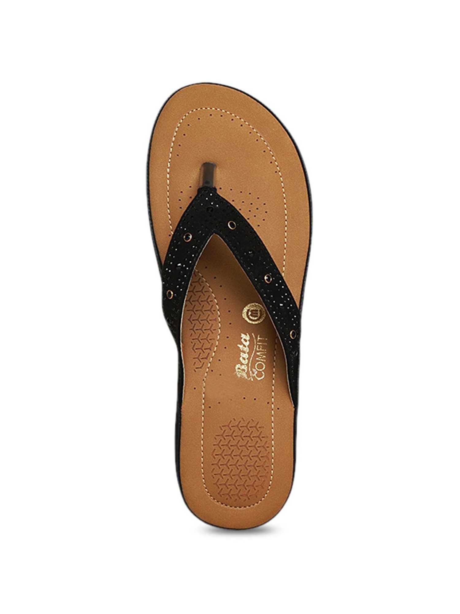 Bata women's clearance diamonte slippers