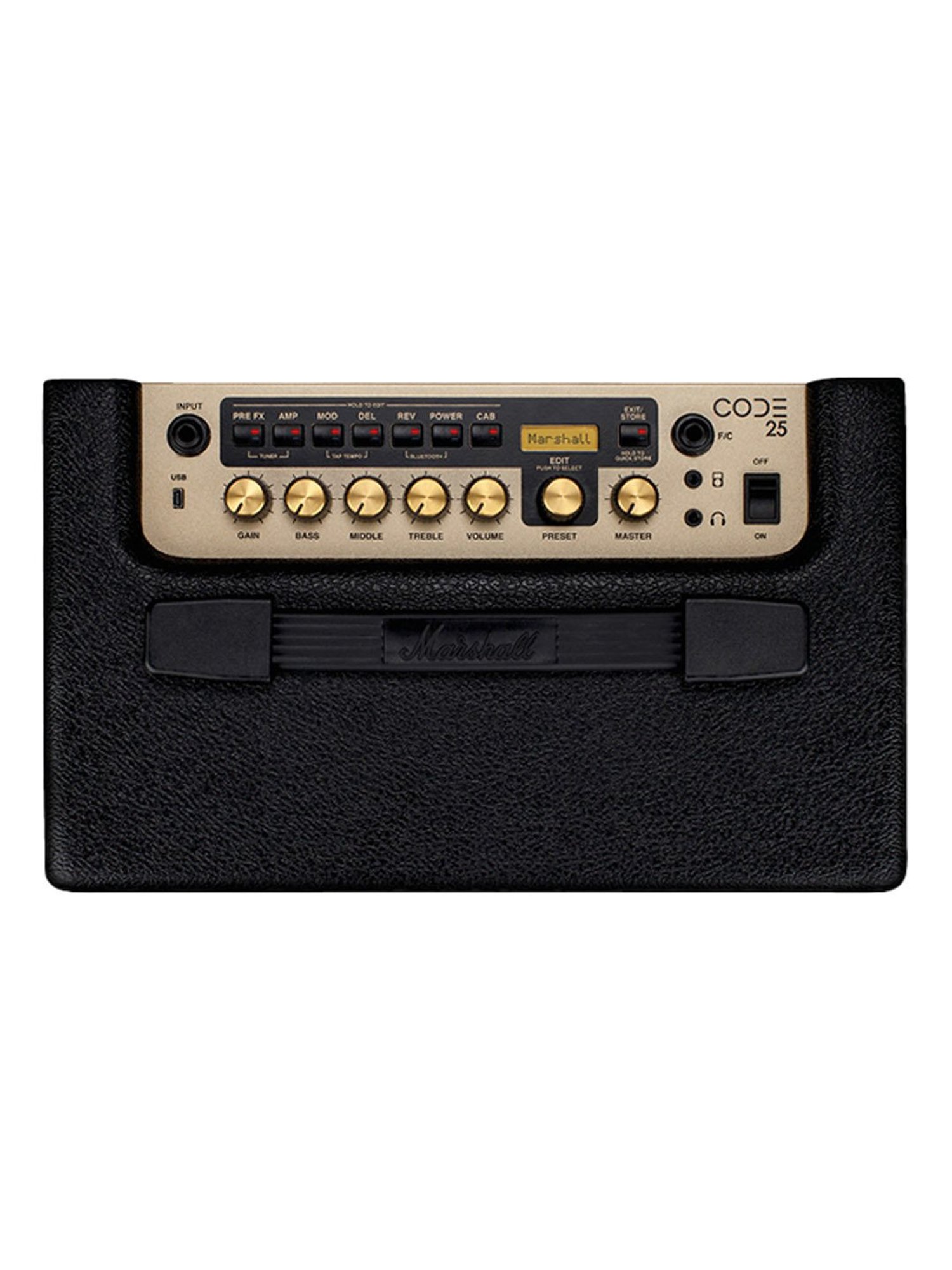 Buy Marshall CODE25 25W Combo Amplifier (Black/Gold) Online At