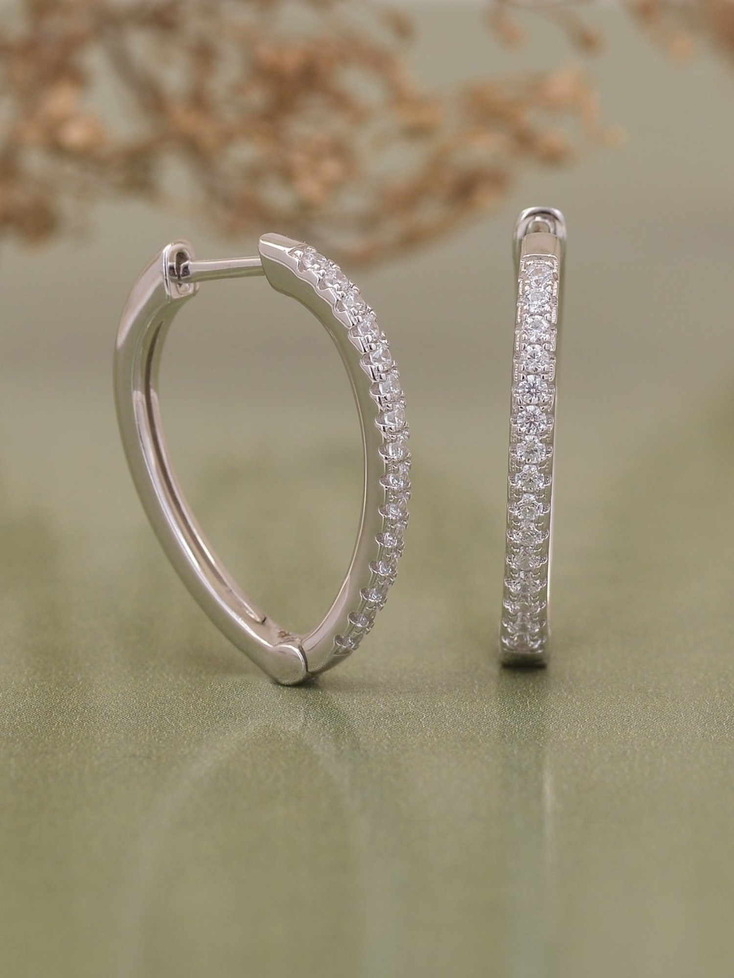 Buy White Earrings for Women by Ornate Jewels Online  Ajiocom