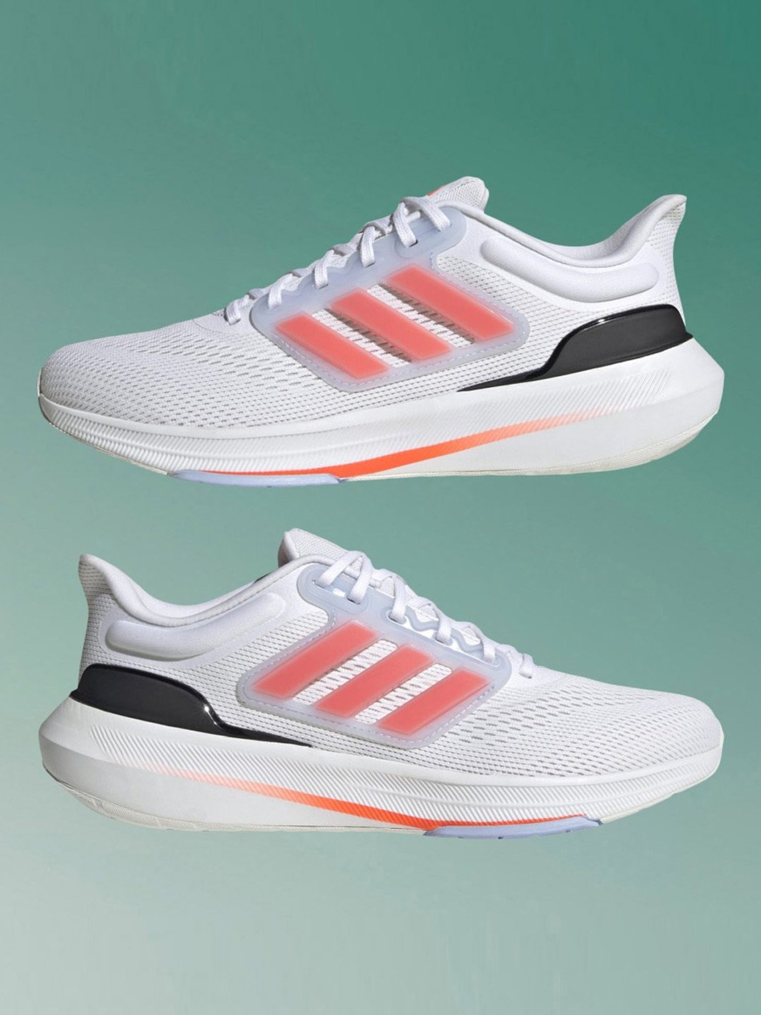 Adidas white and outlet orange shoes