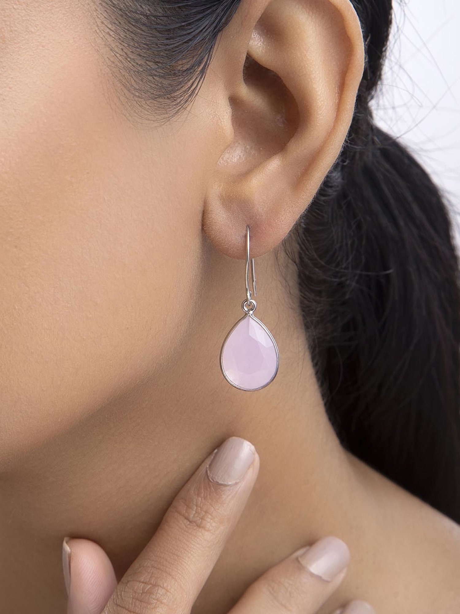 Opal Earring OPLRDE676  Rananjay Exports