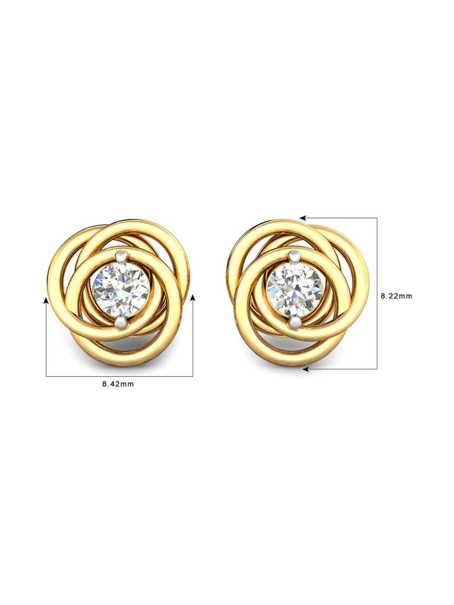 Kalyan Jewellers Earrings Designs  Jewellery Designs