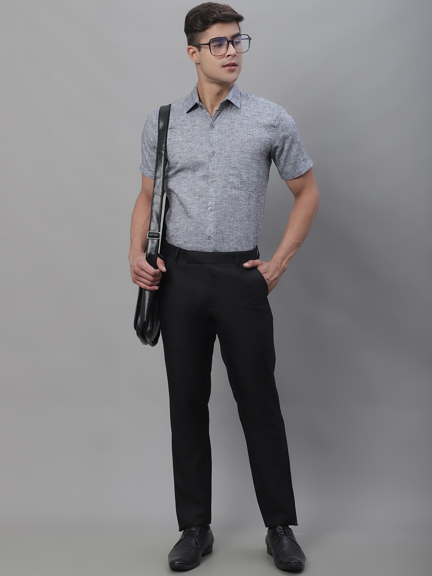 Buy Iron Grey Classic shirt For Men's Online | Beyours