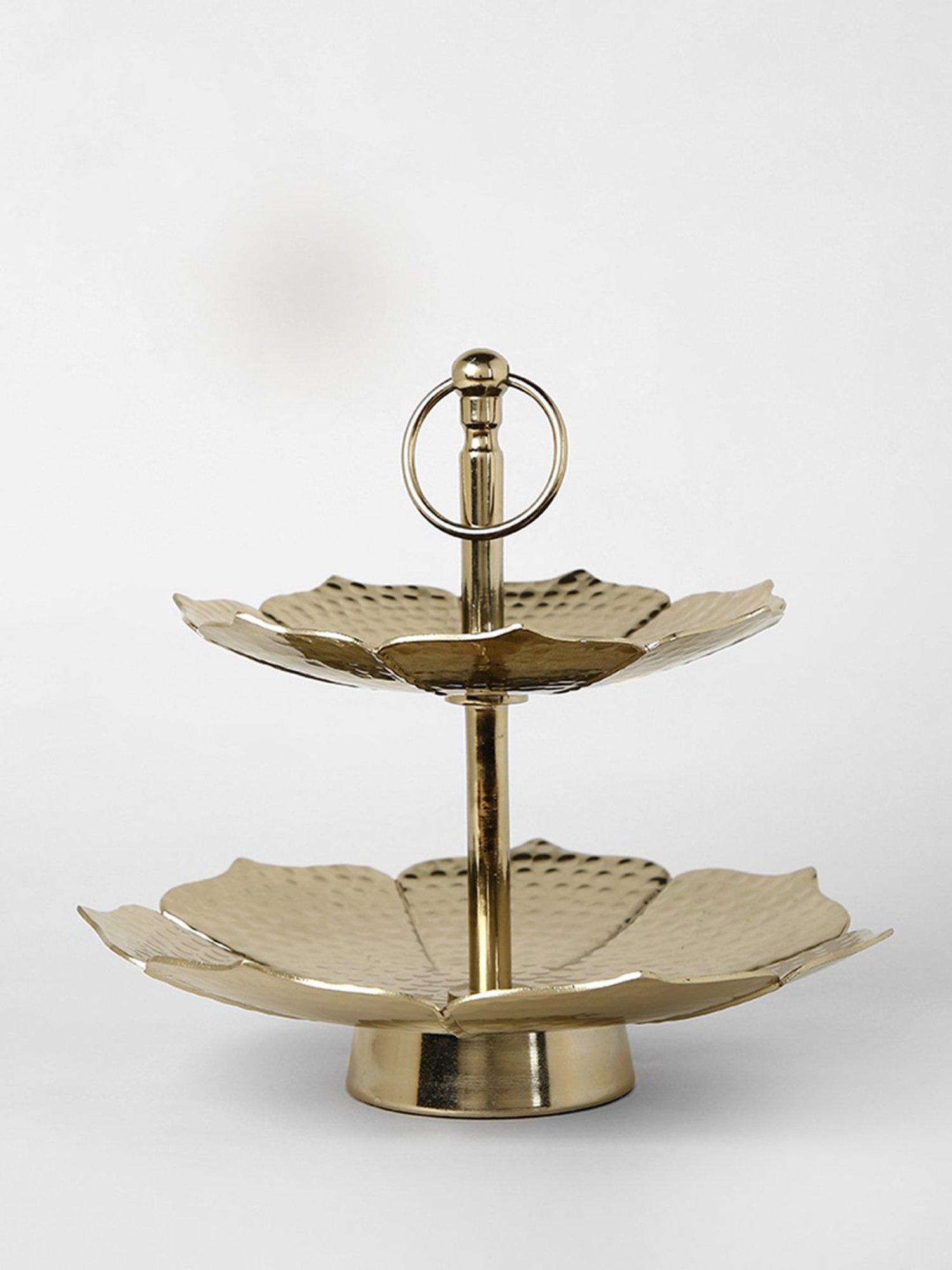 Sweet Cake Stand 3 Tier Silver Polish Size 22X12