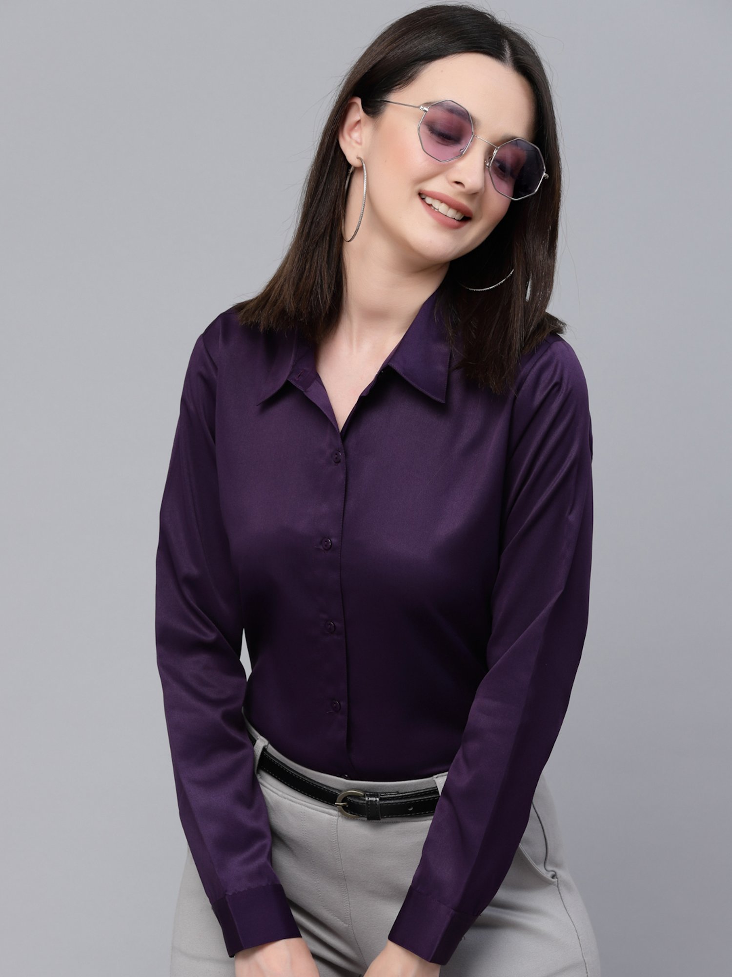 Purple Shirts Womens — free download