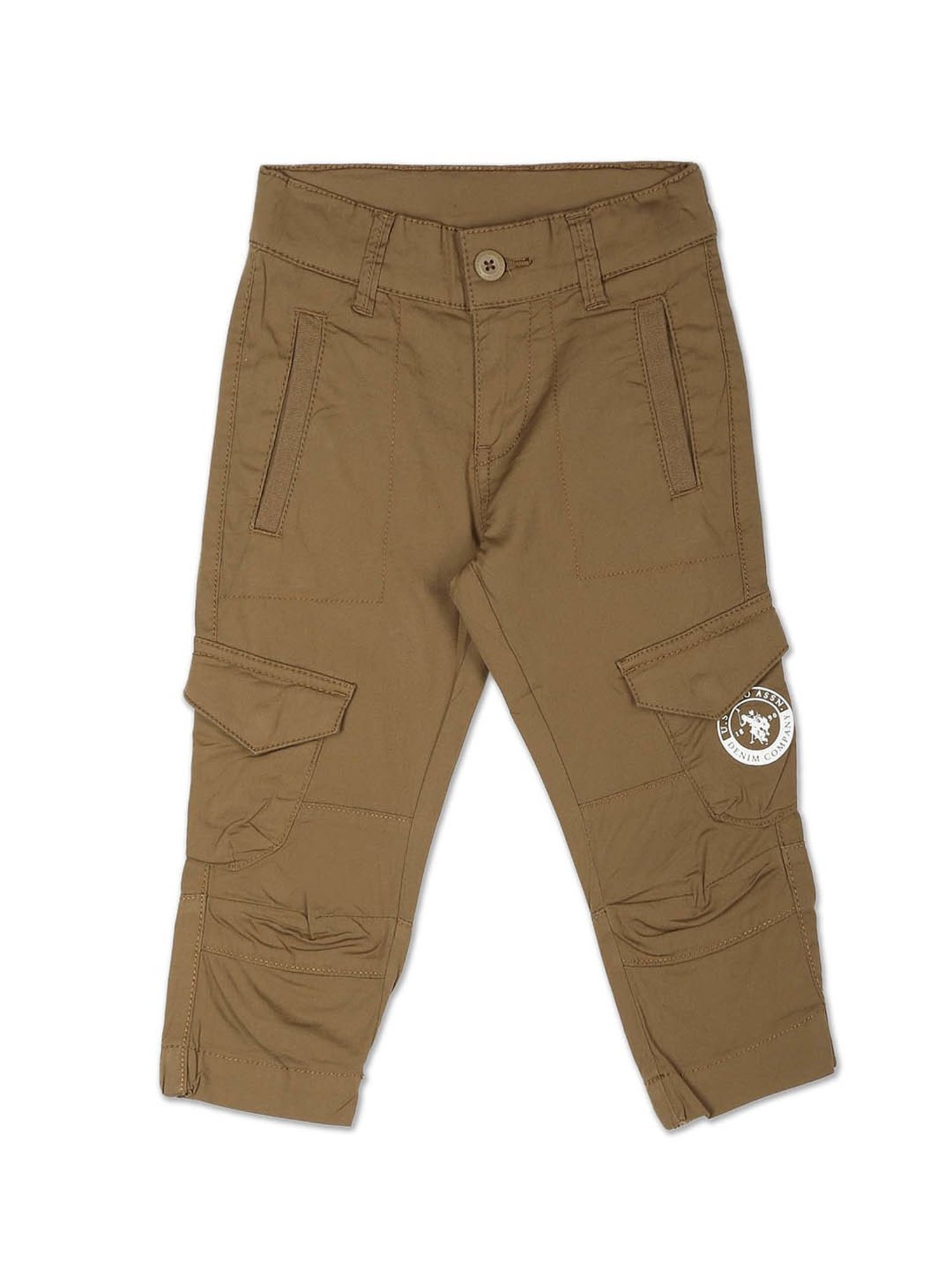 Buy U.S. POLO ASSN. Men's Slim Casual Pants (UDTRK0082_Olive_30) at  Amazon.in