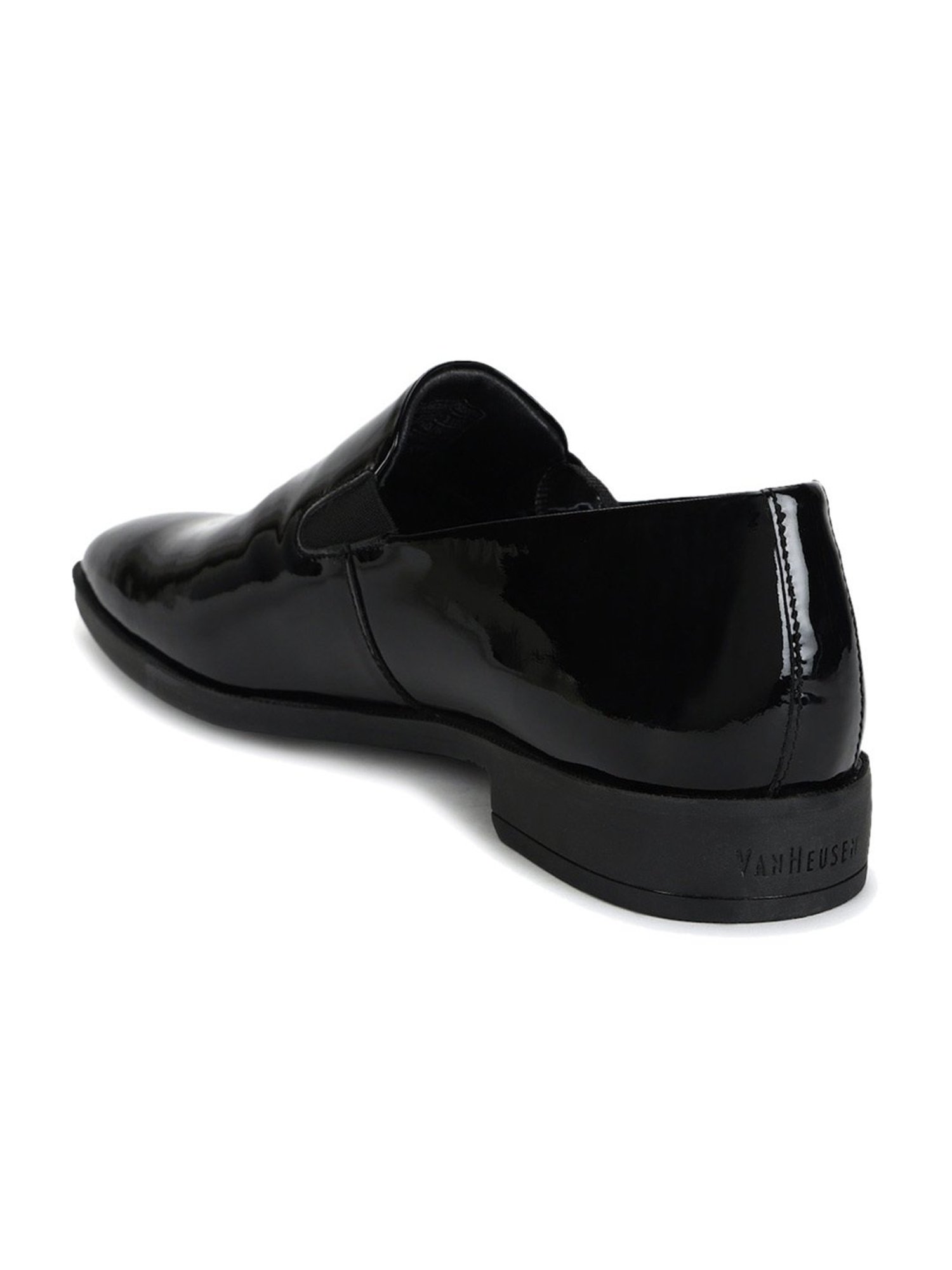 Van Heusen Men's Black Formal Loafers