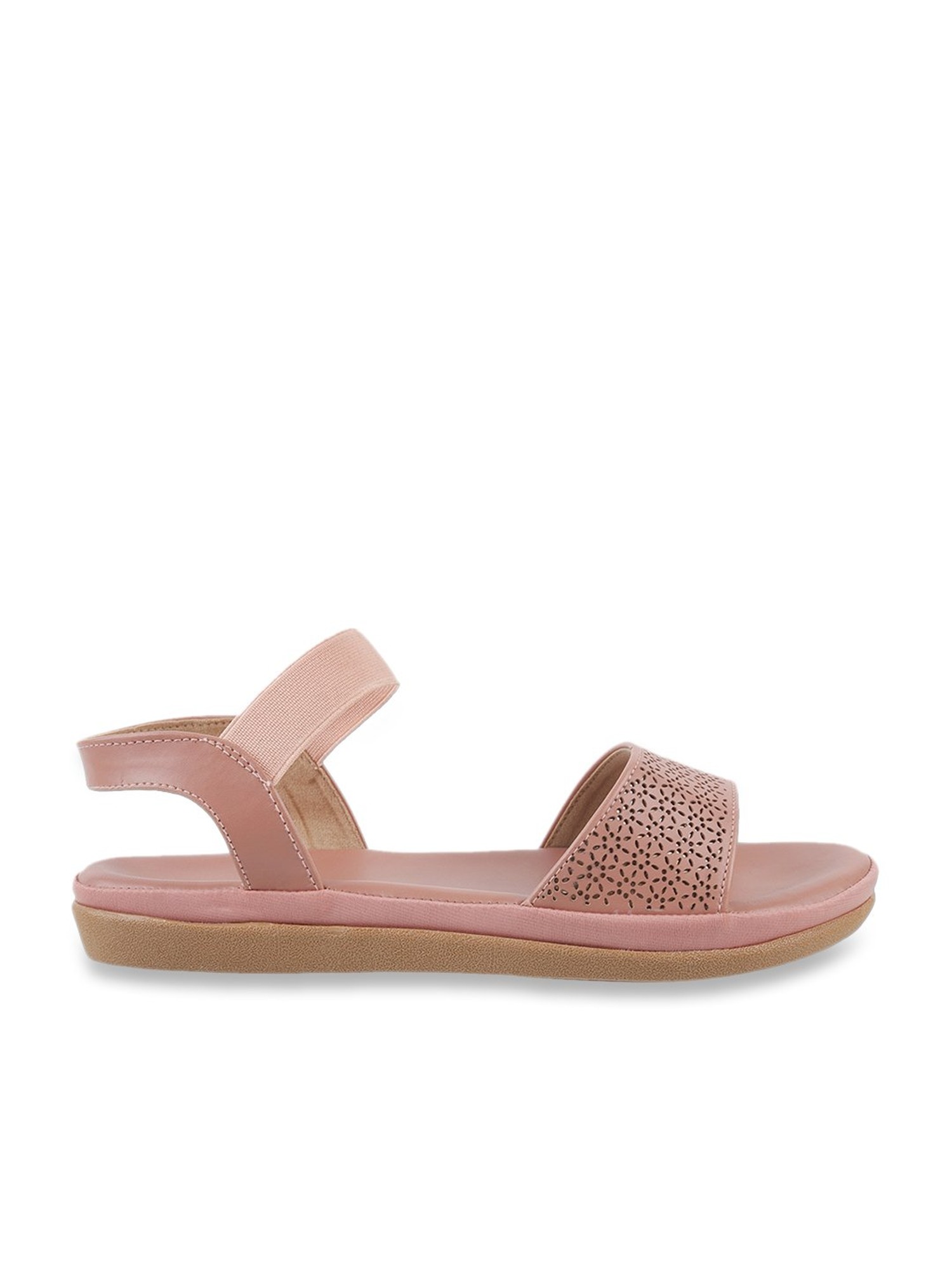 Iconics Sandals  Buy Iconics Women Peach Comfort Flat Sandals Online   Nykaa Fashion