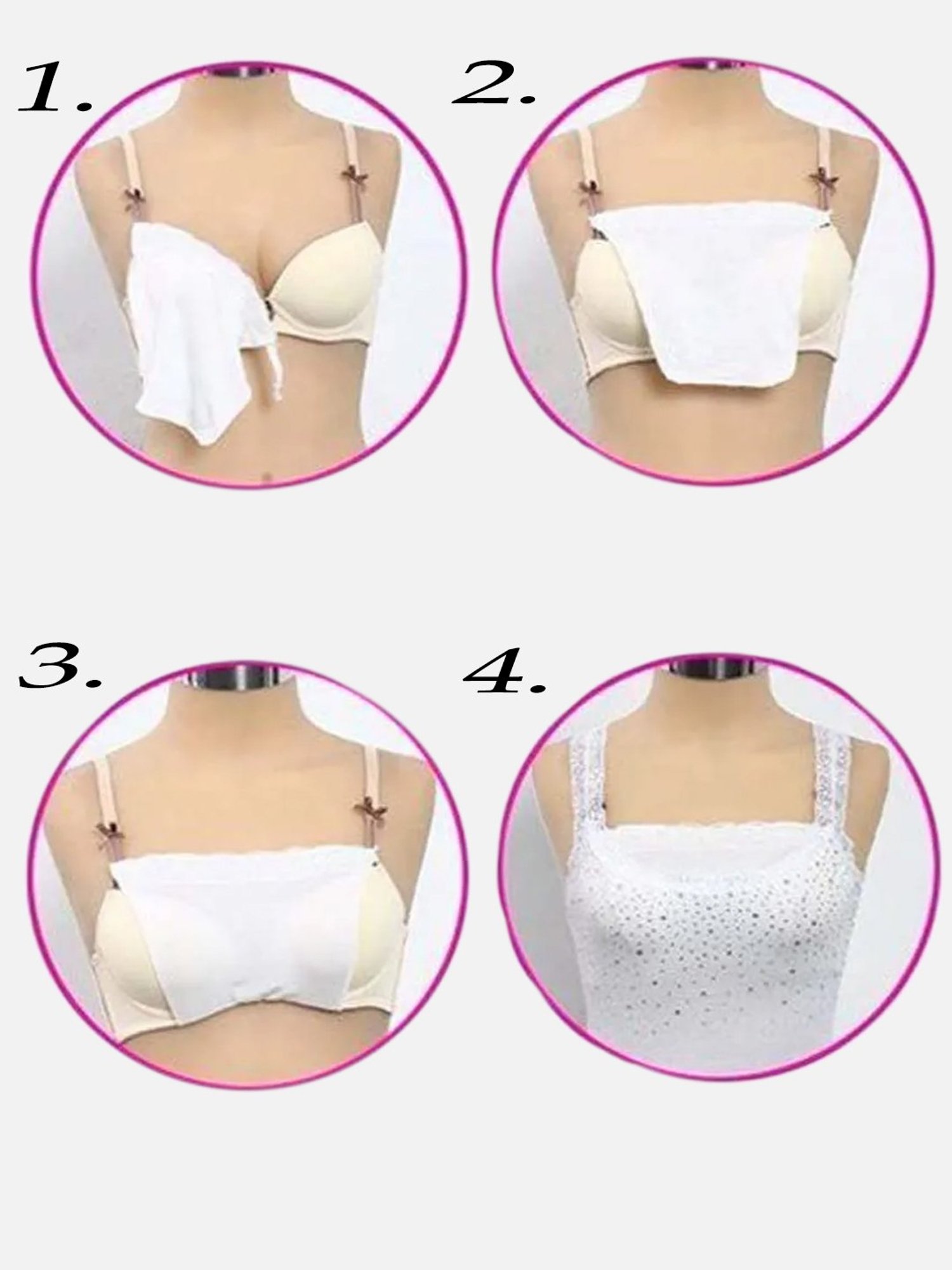 Buy FIMS: Fashion is my Style Bra Cleavage Covers - Pack Of 6 for Women  Online @ Tata CLiQ