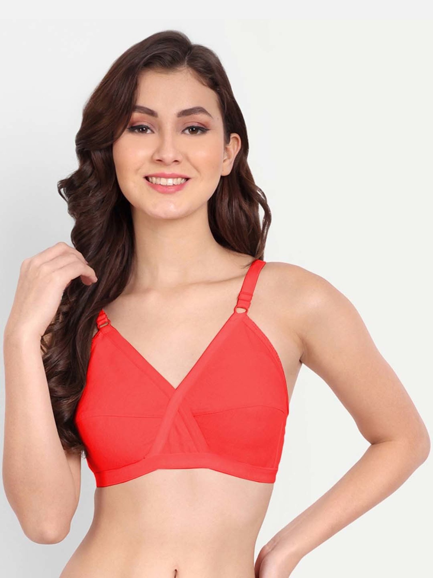 Buy FIMS: Fashion is my Style Red Everyday Bra for Women Online @ Tata CLiQ