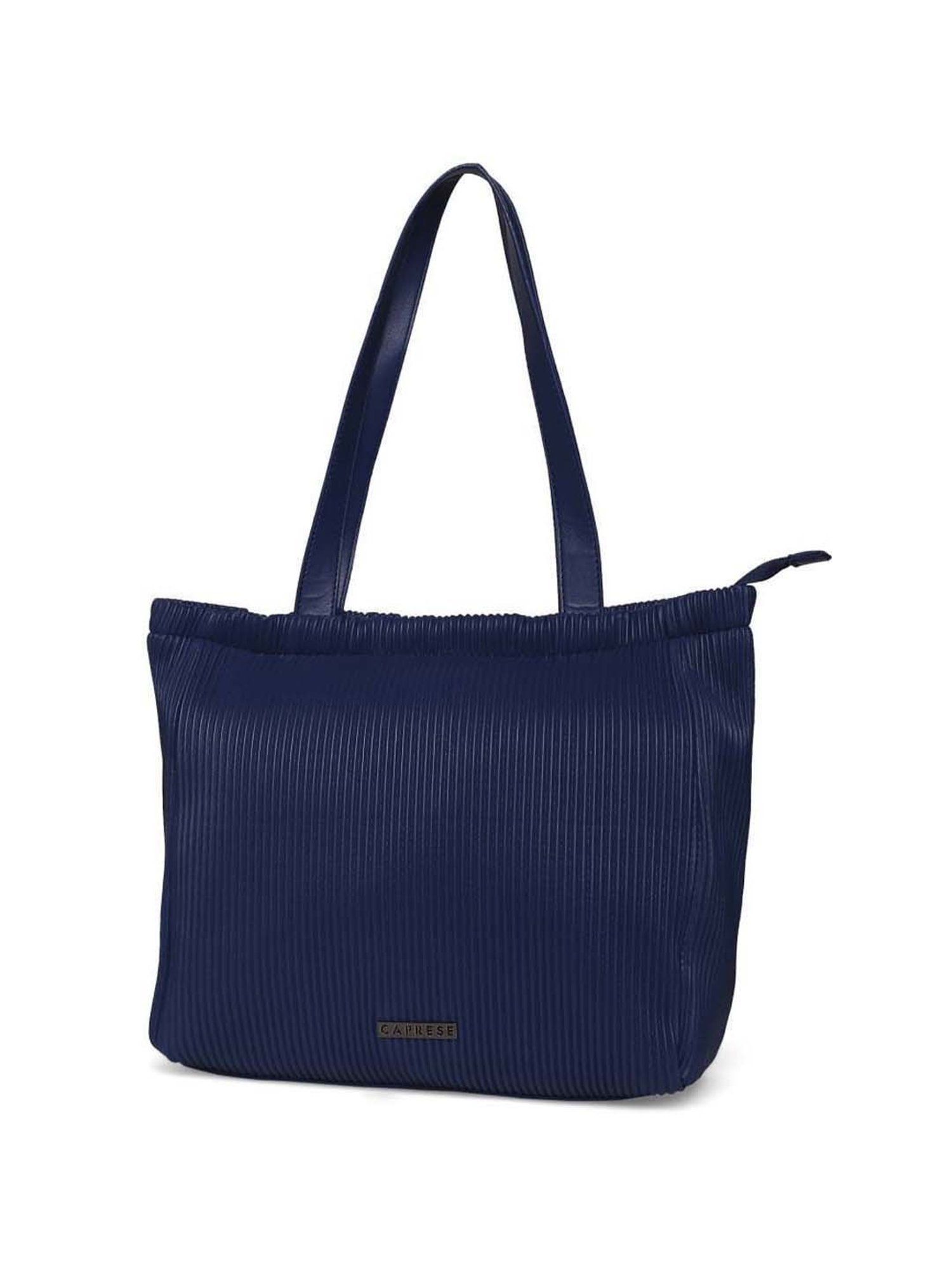 Buy Caprese Sonya Plum Solid Large Handbag Online At Best Price @ Tata CLiQ