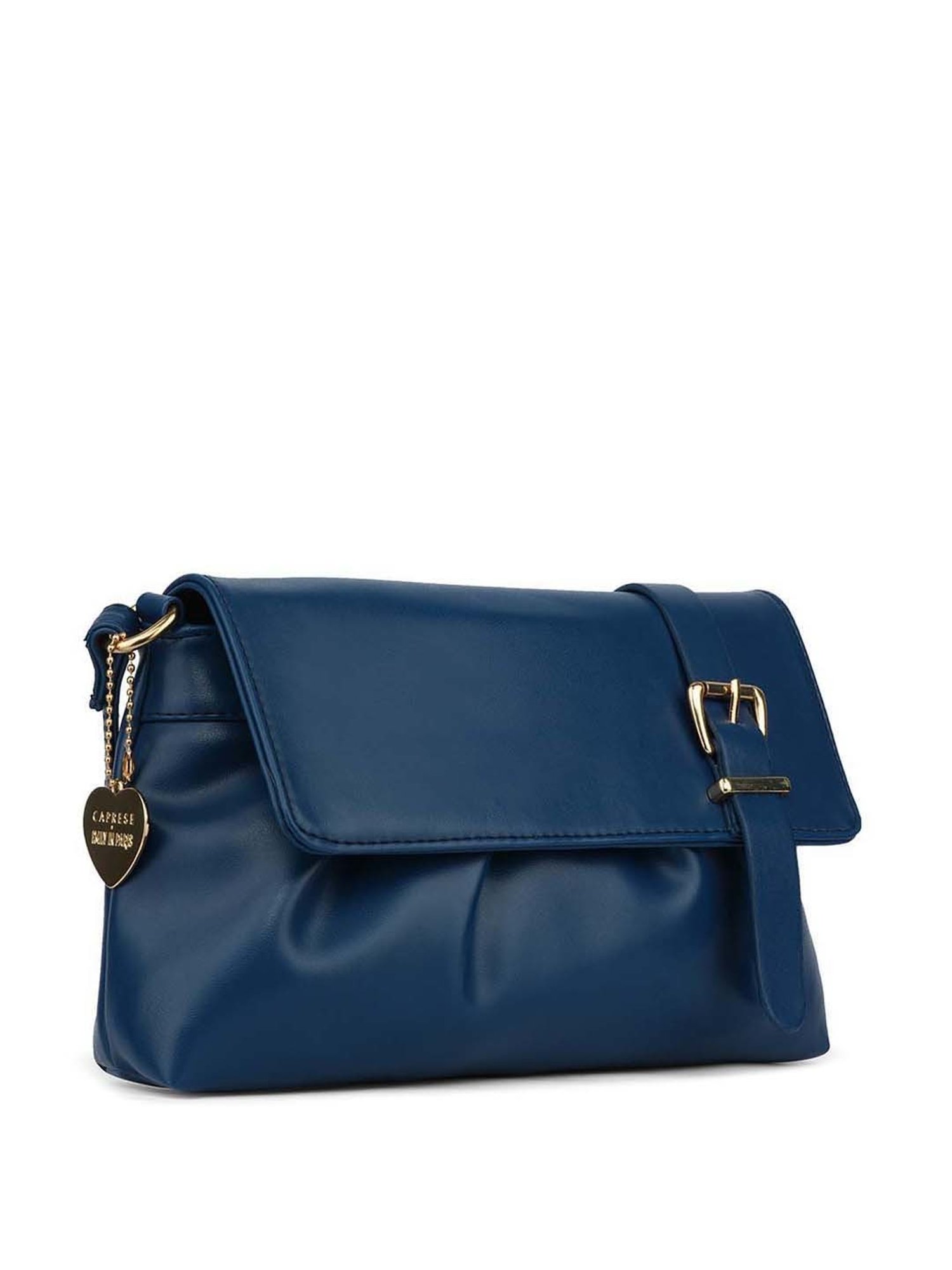 Caprese navy blue solid shoulder 2024 bag