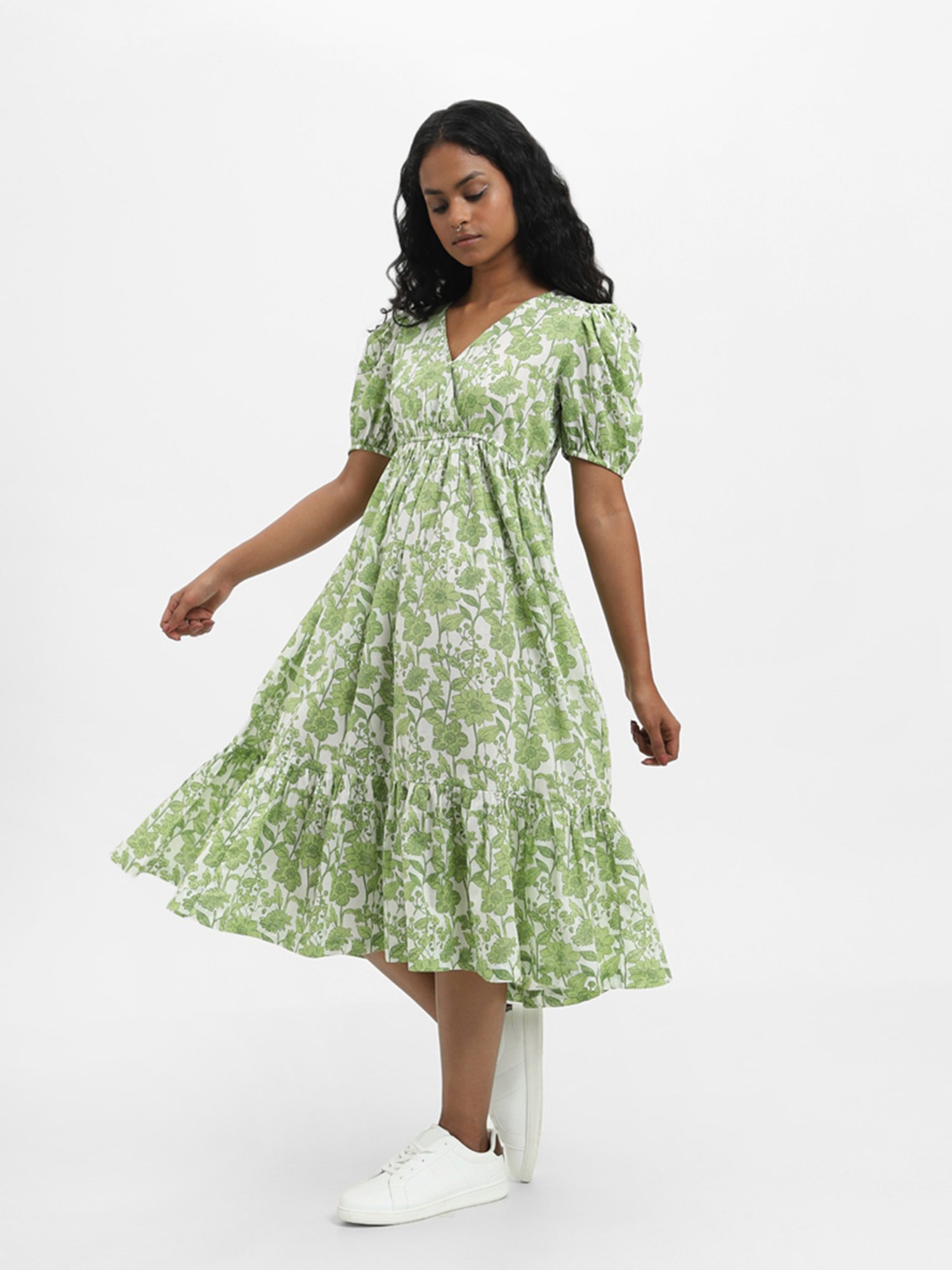 Bombay Paisley by Westside Green Dress