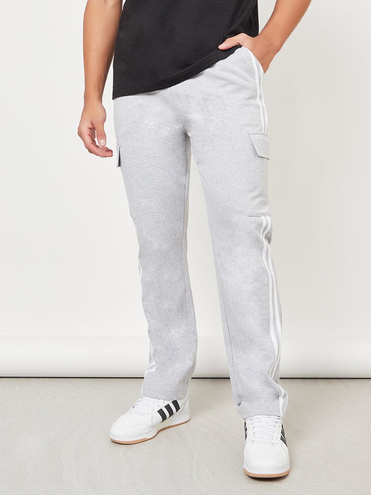 Buy Grey Track Pants for Women by Styli Online
