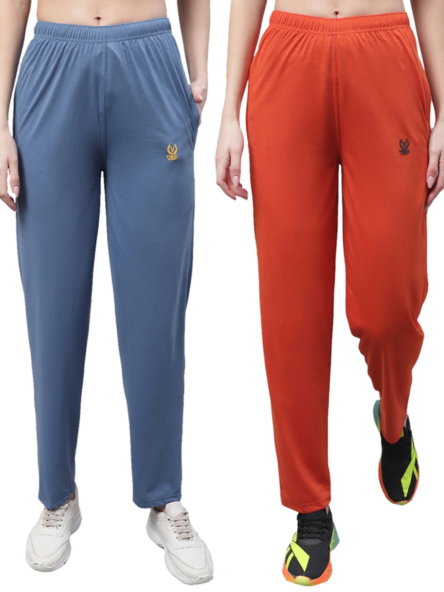 Vimal Jonney Regular Fit Cotton Blended Blue Track Pant For Kids  Vimal  Clothing store