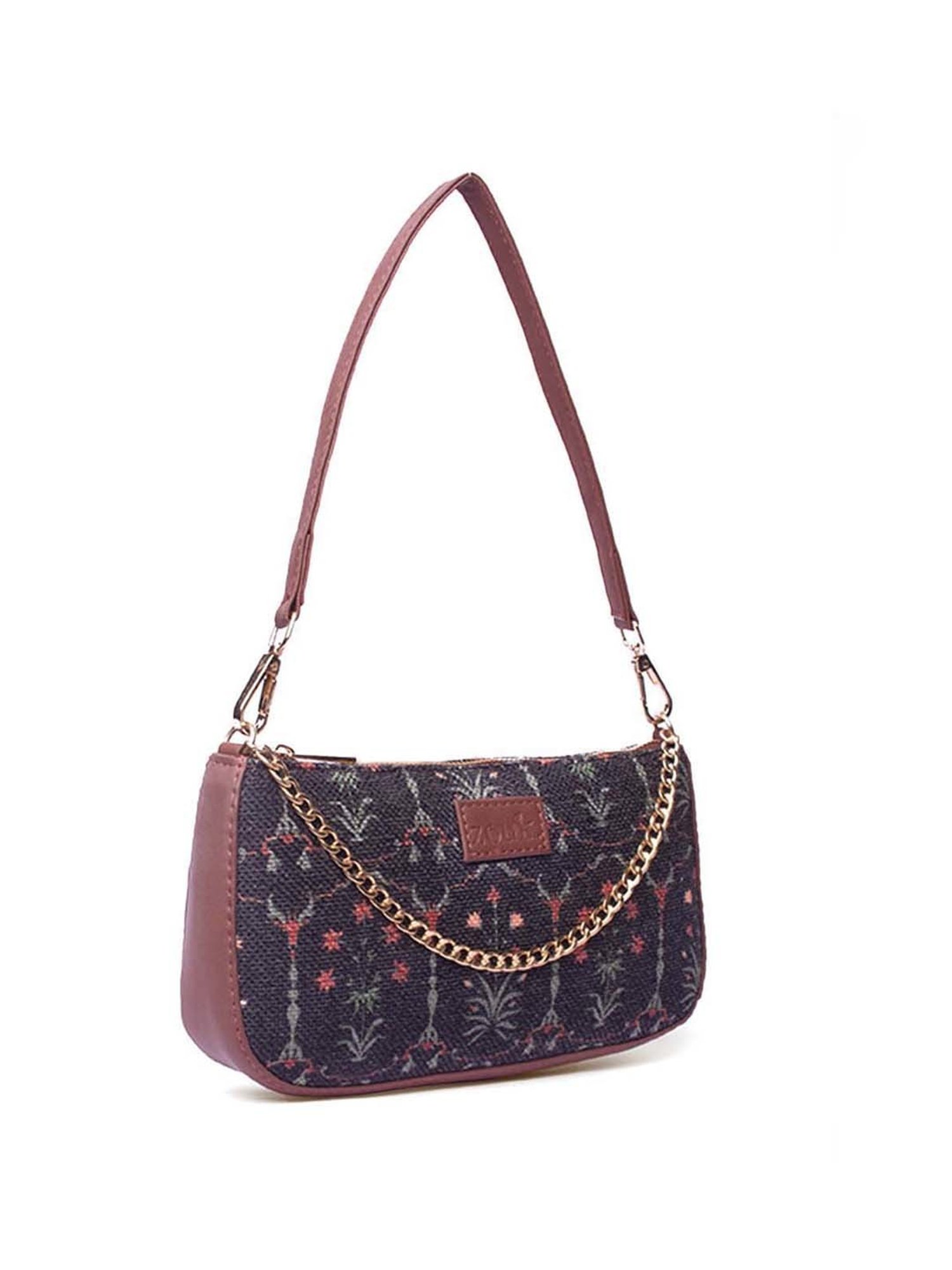 Zouk - Mangalore Blossoms Round Sling Bag - female